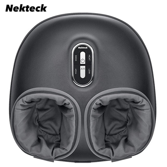 Nekteck Foot Massager Heating Therapy Air Compression Shiatsu