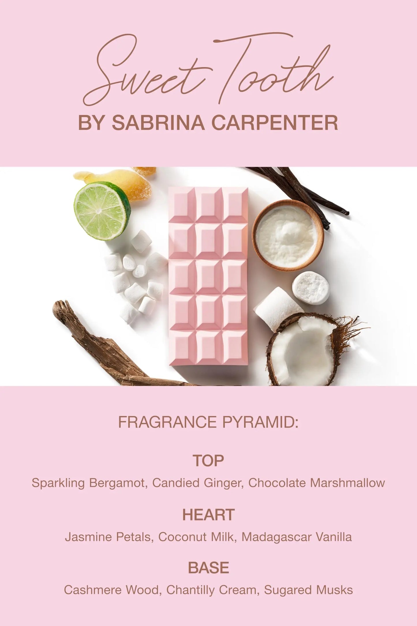 Sweet Tooth Perfume by Sabrina Carpenter | Viral Gourmand EDP | Cherry Baby, Me Espresso, Caramel Dream | Long Lasting Fragrance