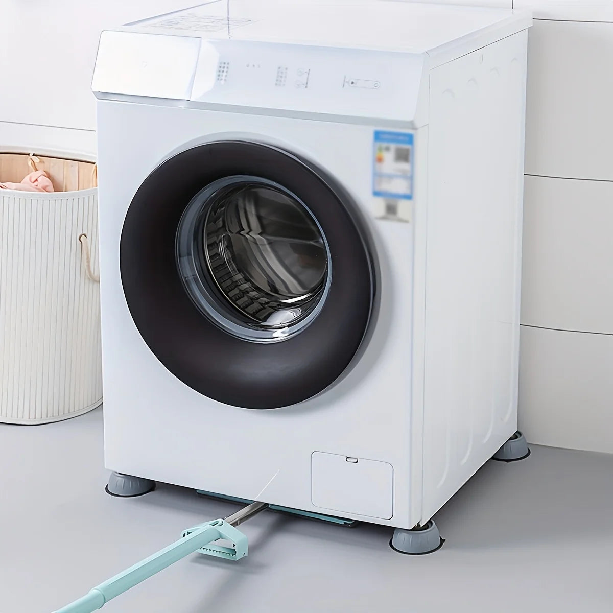 4PCS Anti-Vibration Washing Machine Feet-Suitable for Refrigerators for Anti-Slip Stability,Anti-Slip Base,Sound Dampening Pads