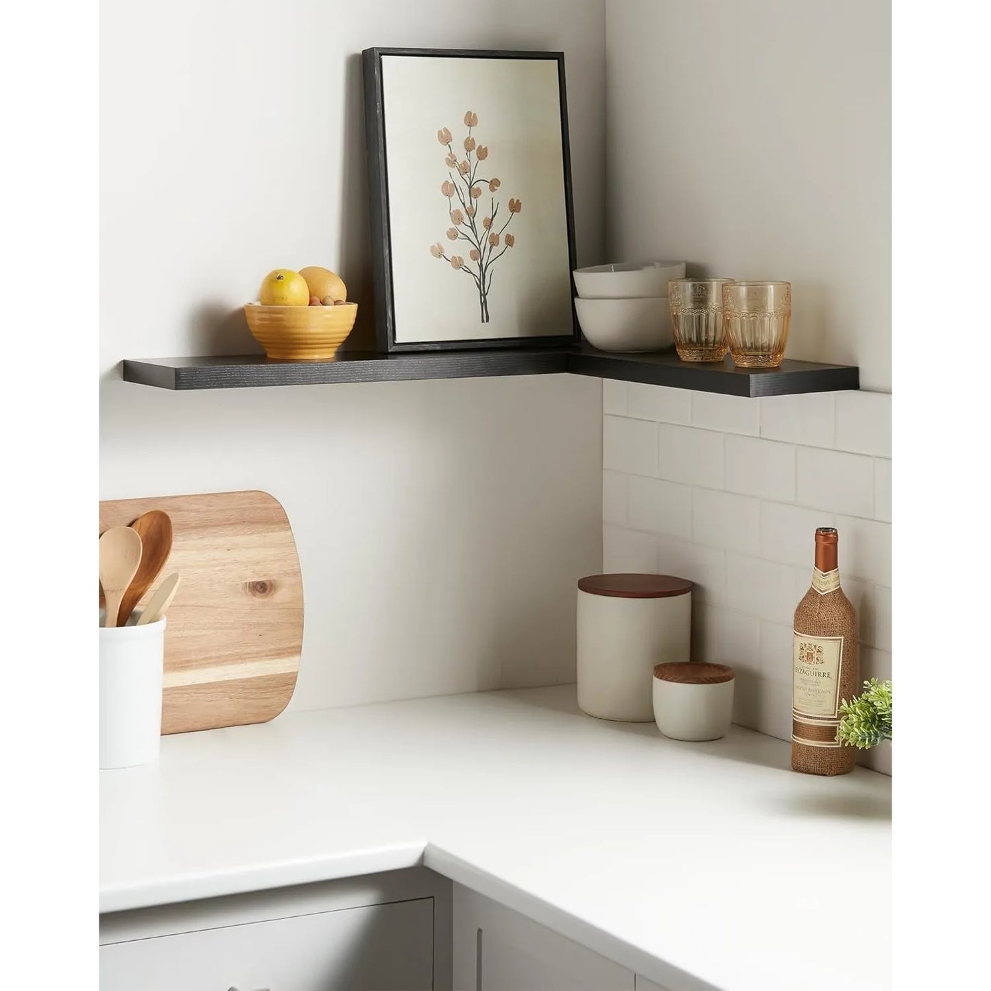 Floating Wall Shelves Set Of Two For Rustic Accents