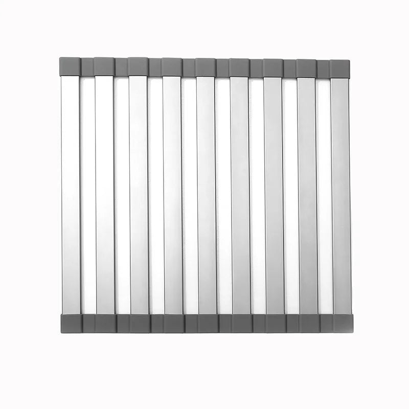 Space Saving Foldable Sink Dish Drying Rack For Kitchen