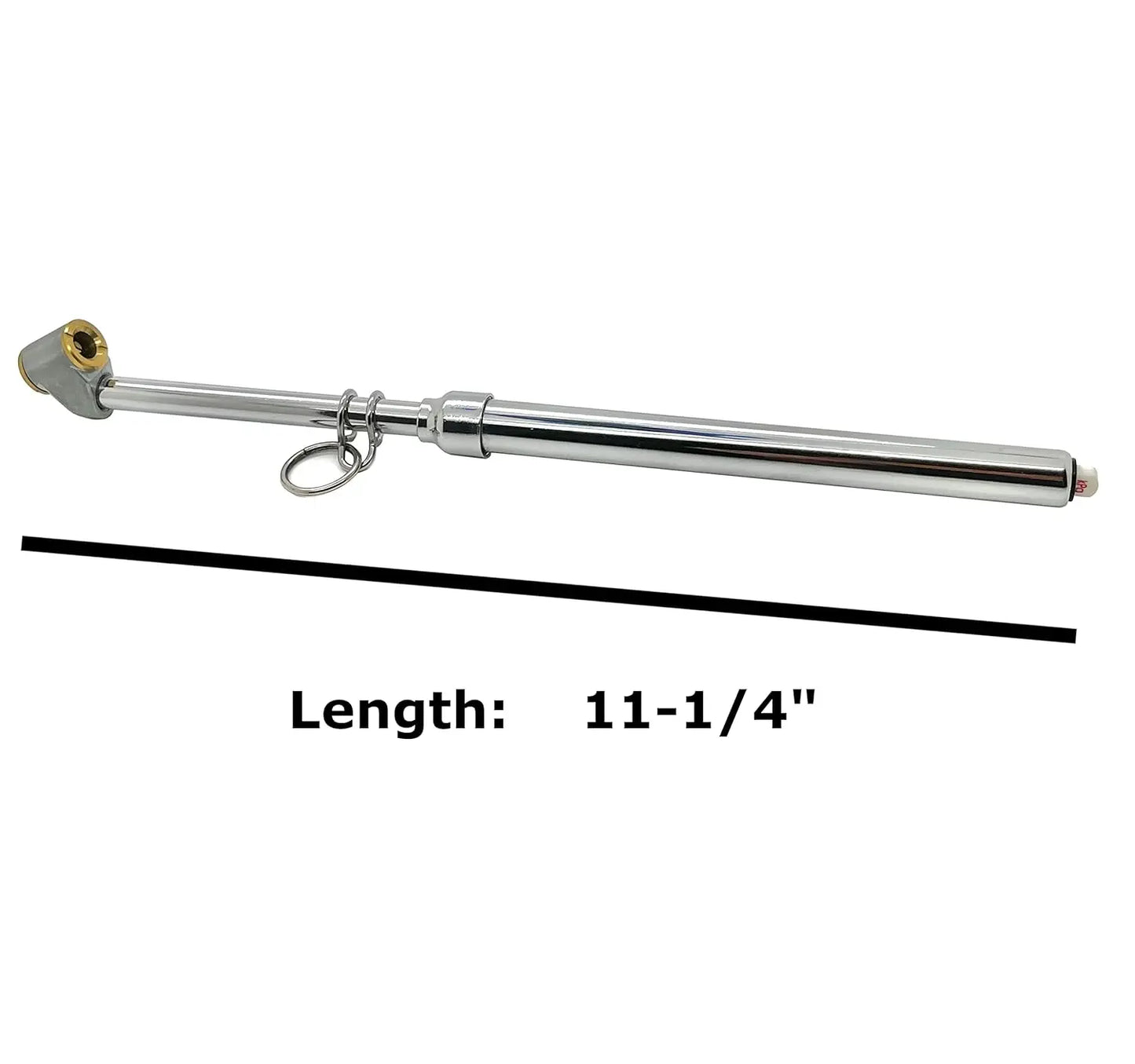 Heavy Duty 10-150 PSI Truck Tire Pressure Gauge for Tractor Trailer, RV, Dually & Car - 2 Gauges