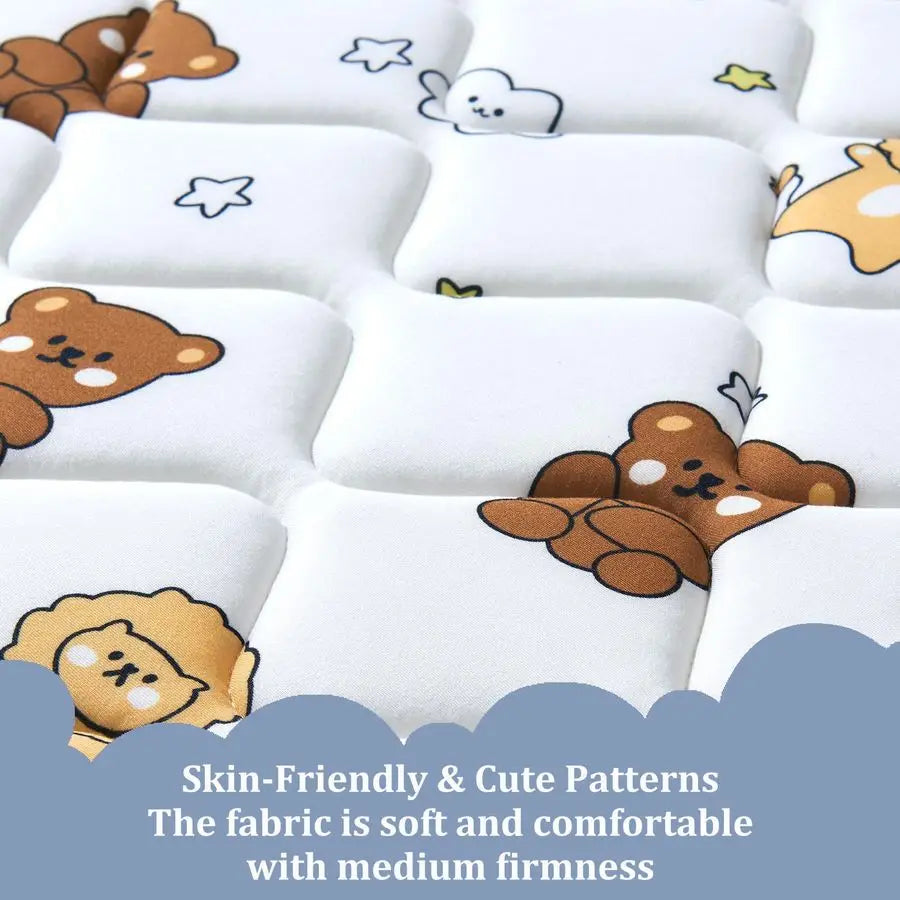 Dual Sided Foam Crib Mattress With Breathable Fabric