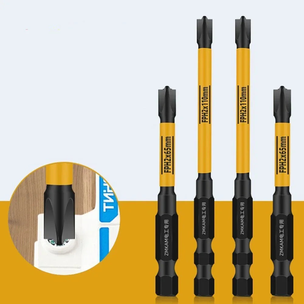FPH2 Electrician Special Screwdriver Bits Magnetic Drill Nut Driver Screw Driver For Circuit Breaker Tools Hand Tools