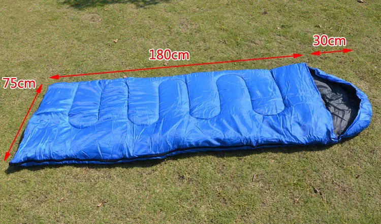 Envelope Sleeping Bag Cotton Summer Camping Sleeping Bag Lightweight Family Outdoor Sleeping Bag Breathable Warm Weather Sleep