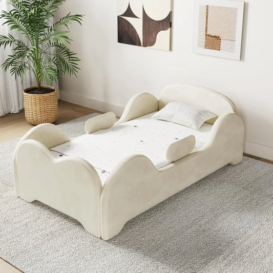 Toddler Bed With Safety Rail For Easy Nighttime Transitions