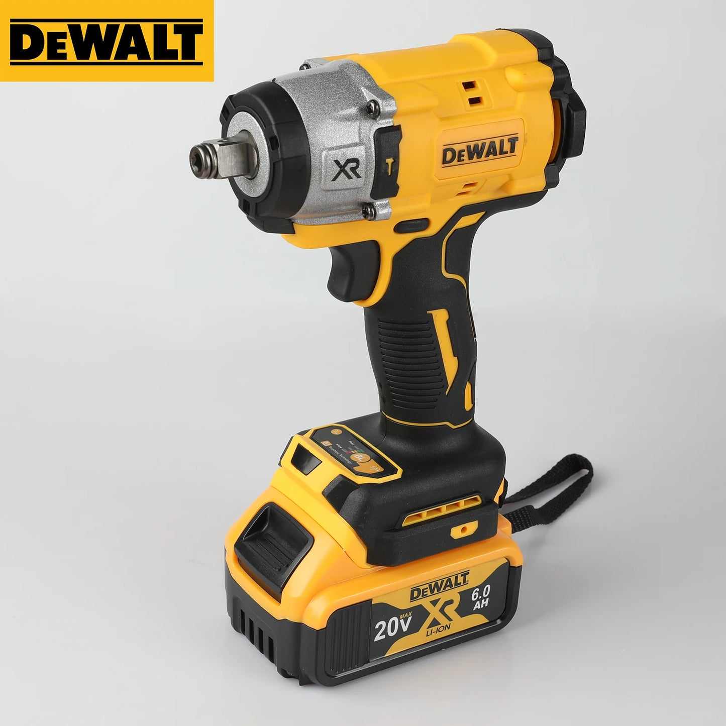 DEWALT DCF922 ATOMIC 20V MAX 1/2 in Cordless Impact Variable - speed Electric Wrench with Detent Pin Anvil