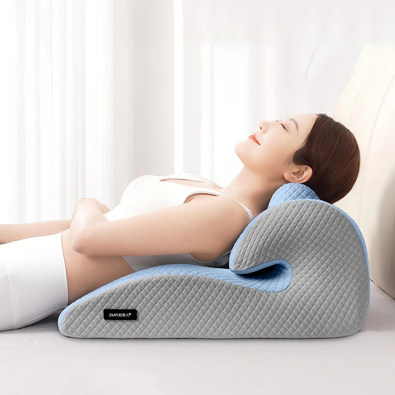 Ergonomic Cervical Traction Pillow For Posture Support And Relaxation