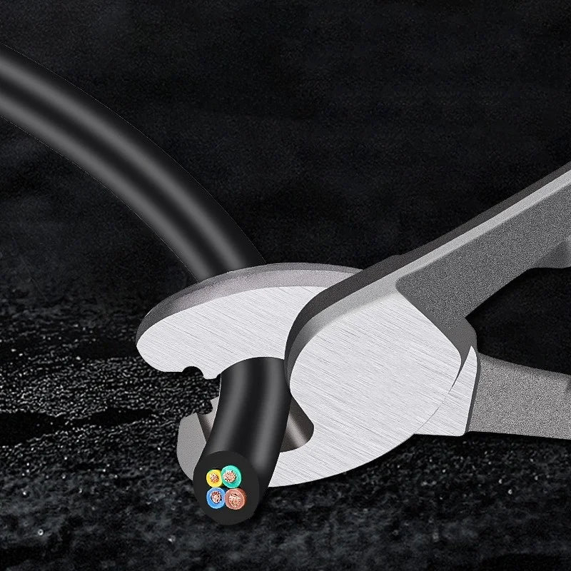 6/8/10Inch Wire Stripper Multifunctional Non-Slip Wire Cable Cutter Mechanical Electrician Professional Pliers DIY Hand Tools