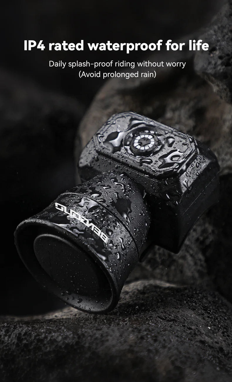 5 Modes Bicycle Horn Mountain Bike Mini Battery Waterproof Electronic Bike Bell Riding Equipment Children's Scooter Accessories