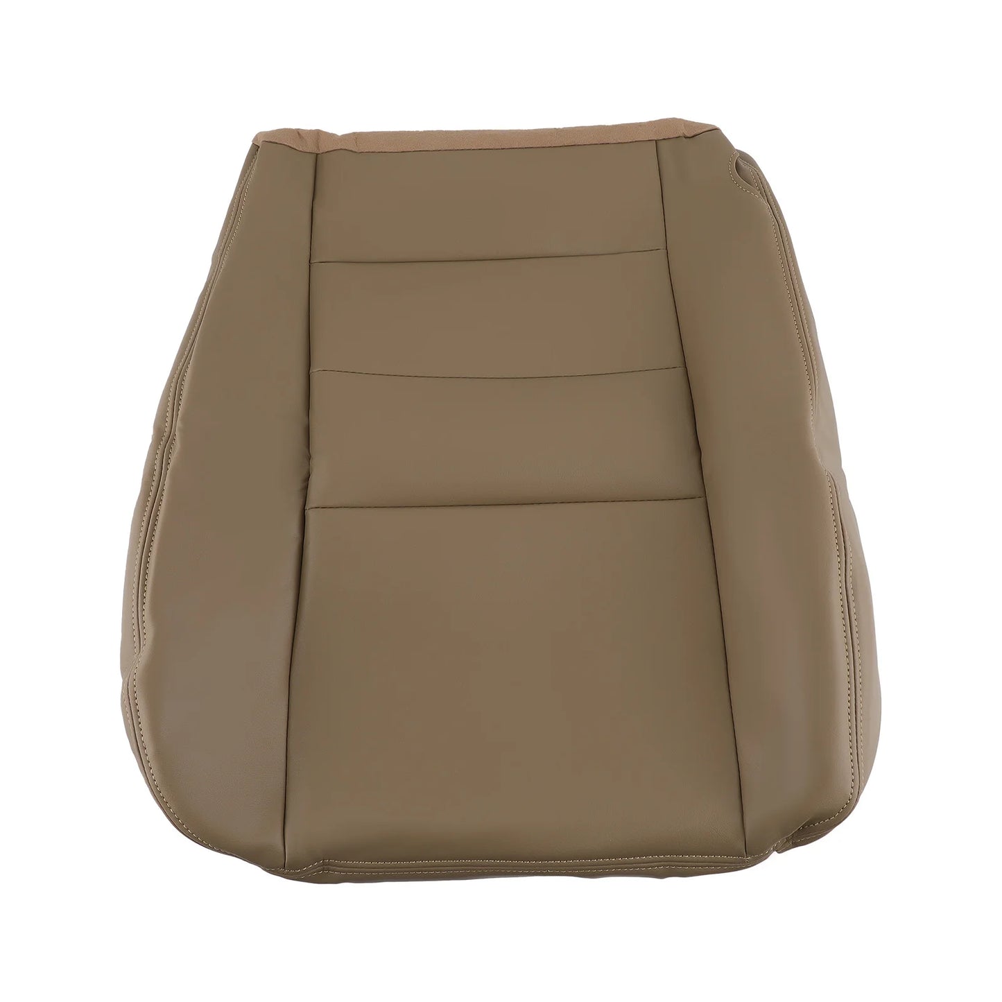 Front Driver & Passenger Leather Seat Cover Tan For Ford F250 F350 2002-2003-07