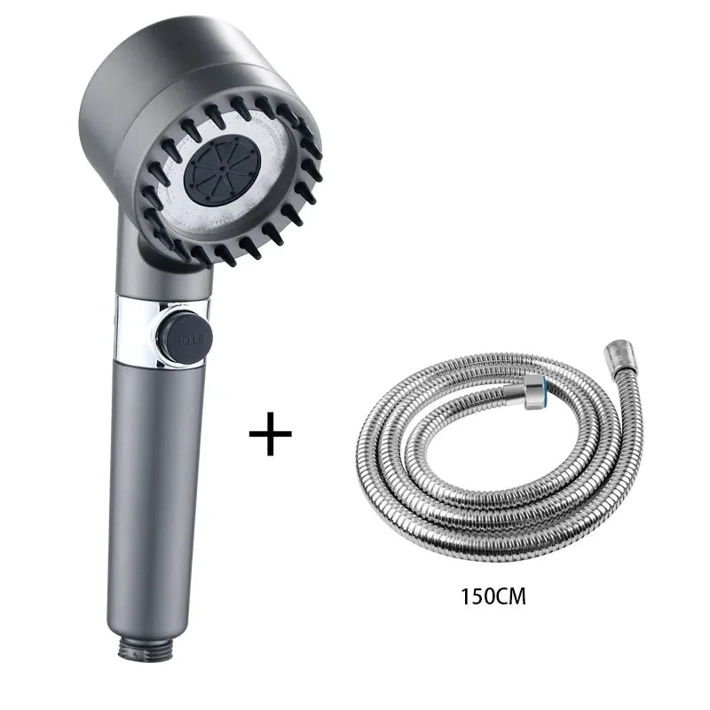 Three Modes High Pressure Shower Head With Portable Filter