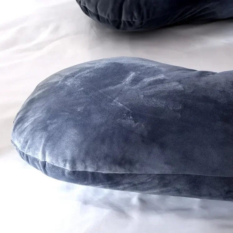 Soft U Shaped Pregnancy Pillow For Side Sleeping Relief