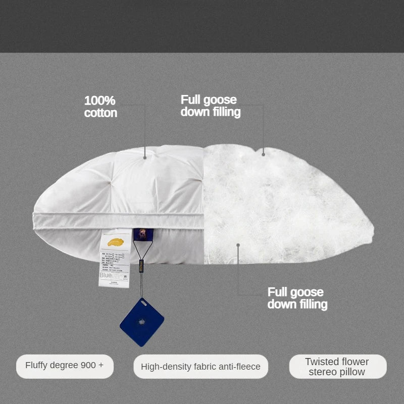 Premium Comfortable Hotel Cotton Pillow For Restful Sleep