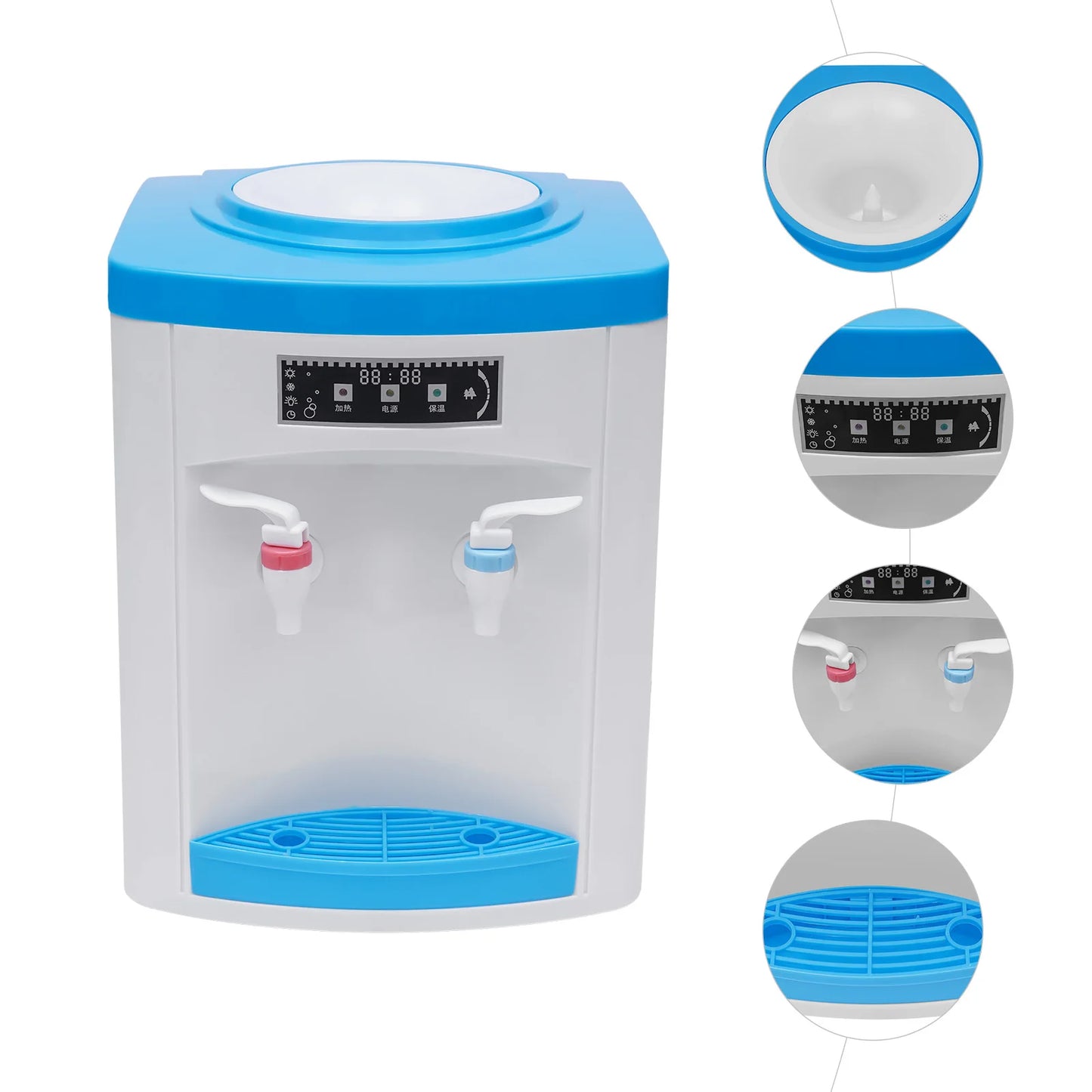 5 Gallon Hot Cold Water Dispenser Countertop Water Cooler Dispenser TOP Loading