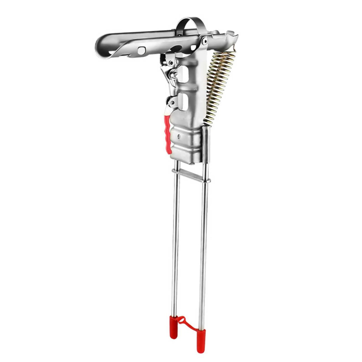 Stainless Steel Fishing Rod Holder Ground Spike Stand Double Spring Auto Hook Setting Sensitive Bite for Anglers