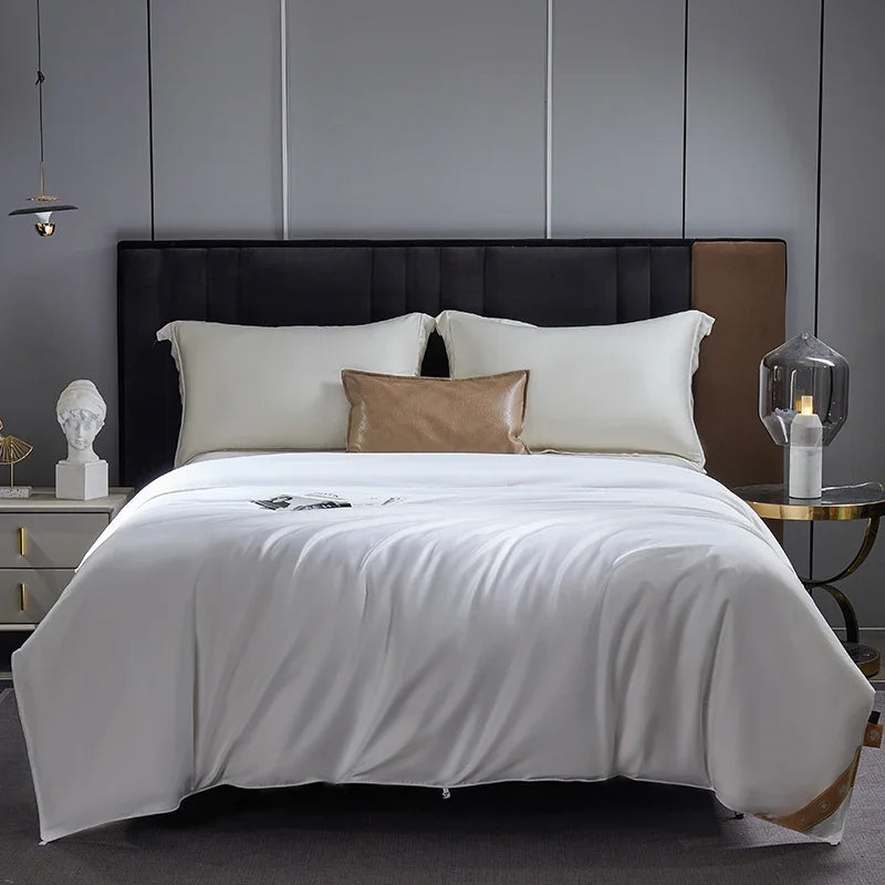 silk quilt Queen King size Hand-made Silk quilts Comforter Crafted with 100% Pure Silk Floss for winter summer all seasons