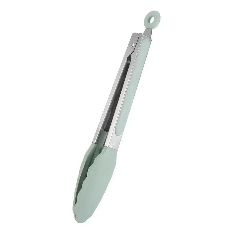 Food Grade Silicone Food Tong Non-Slip Kitchen BBQ Tools