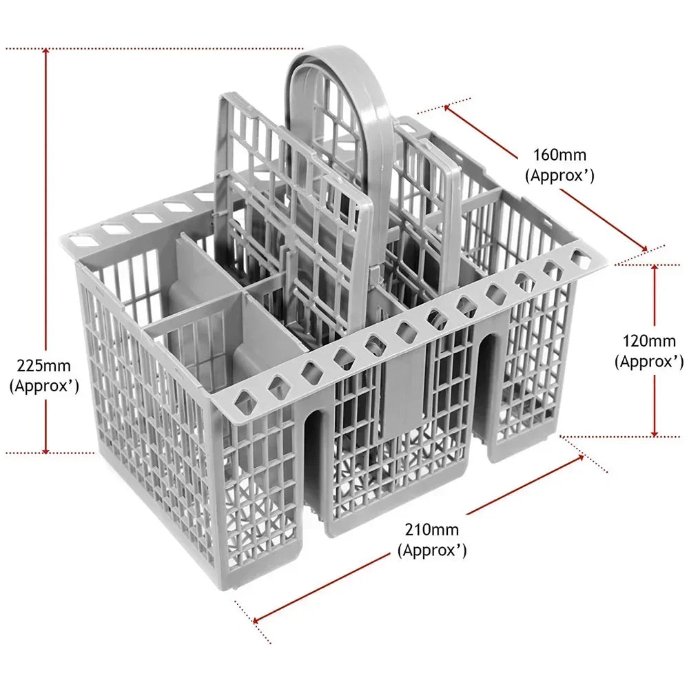 New Multifunctional High Quality Dishwasher Basket Accessory for Bauknecht Indesit Hotpoint Ignis Storage Basket
