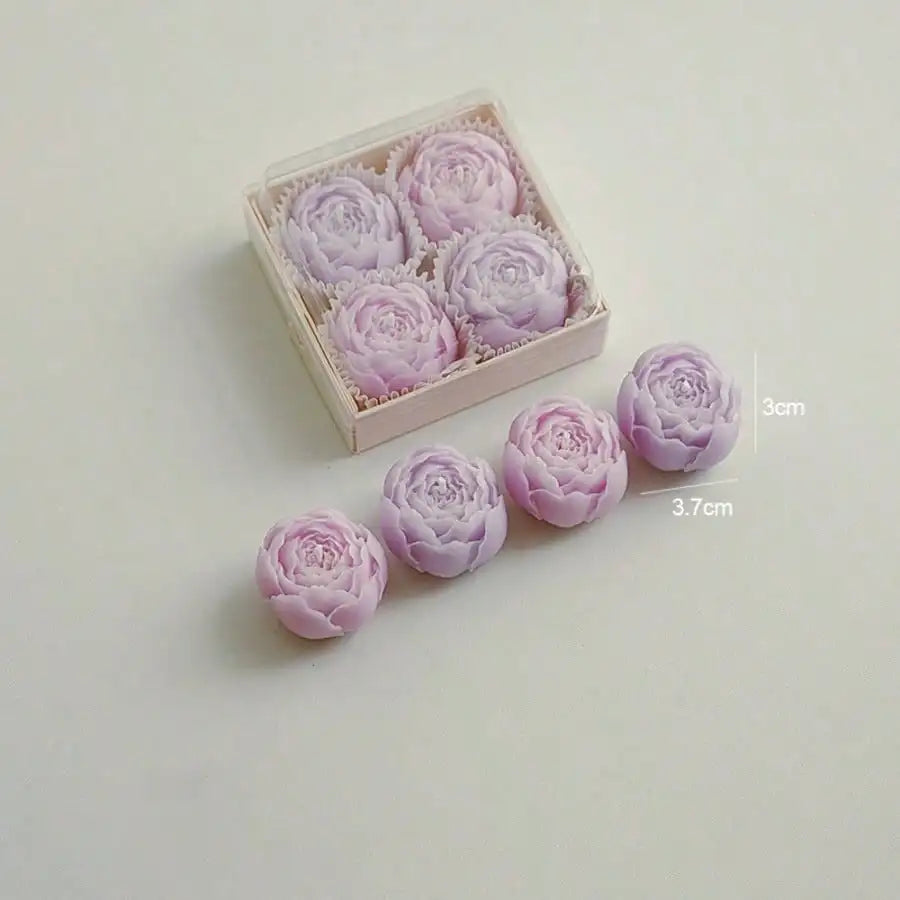 Premium Rose Scented Soy Candles For Elegant Home Decor