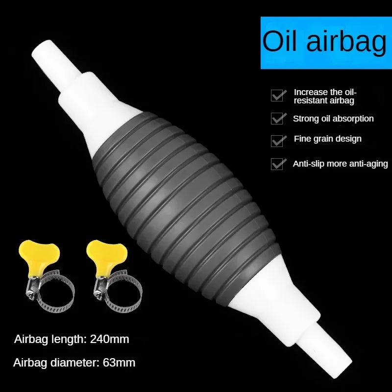 Universal Car Fuel Pump Kit DIY Cut Pipe Manual Hand Suction Pipe Pumping Durable for Liquid Petrol Tuning Fuel Diesel Pump