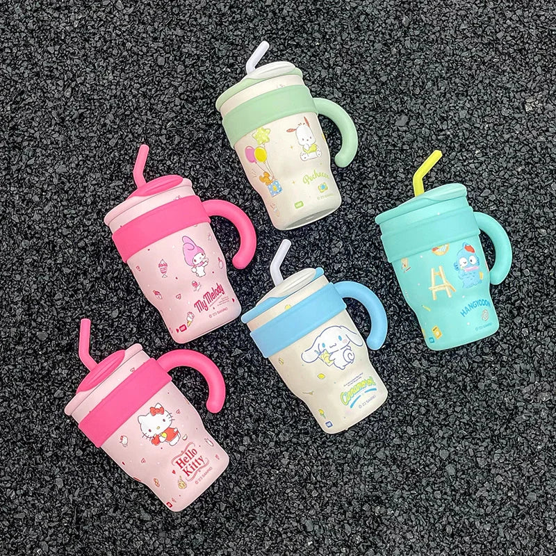 1Pc Hellokitty Thermos Cup, High-Looking Water Cup, 700ml 1200ml, Valentine's Day Gift, Car Cup, Portable Coffee Cup, Large Capacity