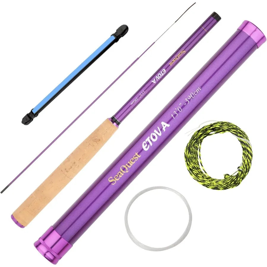 Tenkara Fishing Rod for River and Stream Angling with UltraLightweight Design and High Sensitivity Action for En