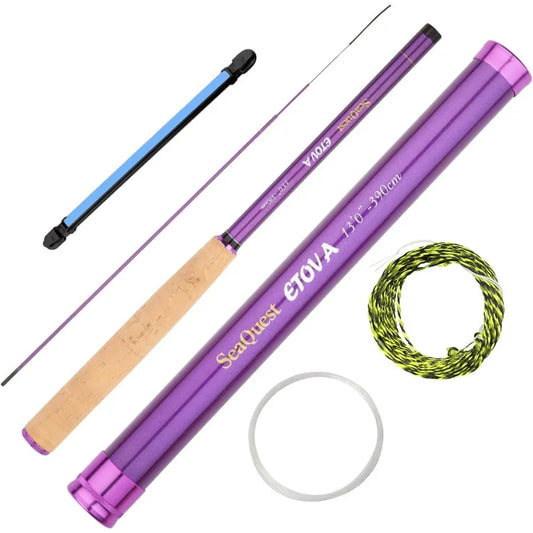 Tenkara Fishing Rod for River and Stream Angling with UltraLightweight Design and High Sensitivity Action for En