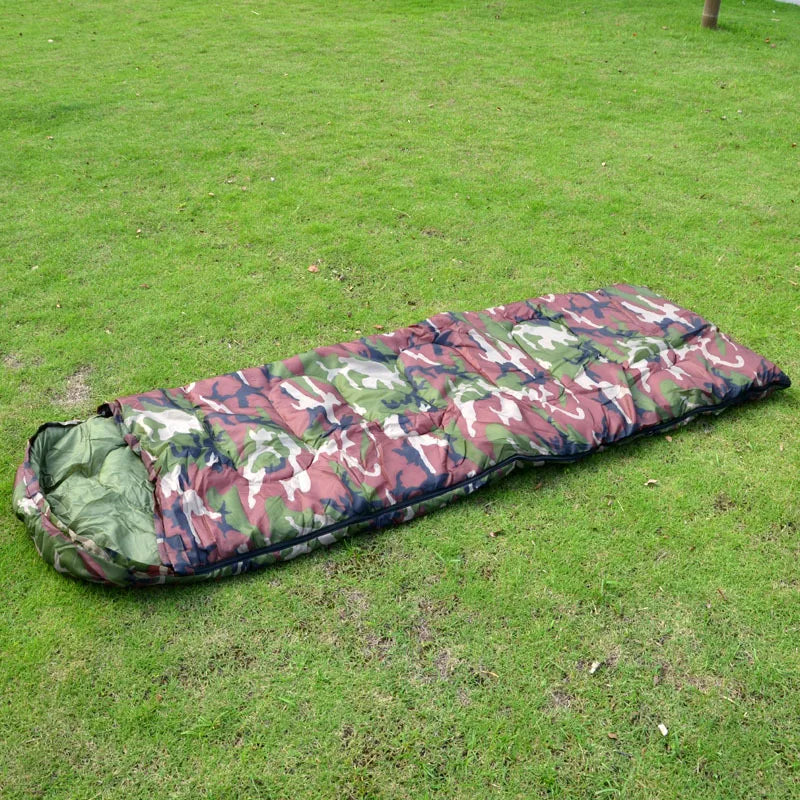 Envelope Sleeping Bag Cotton Summer Camping Sleeping Bag Lightweight Family Outdoor Sleeping Bag Breathable Warm Weather Sleep