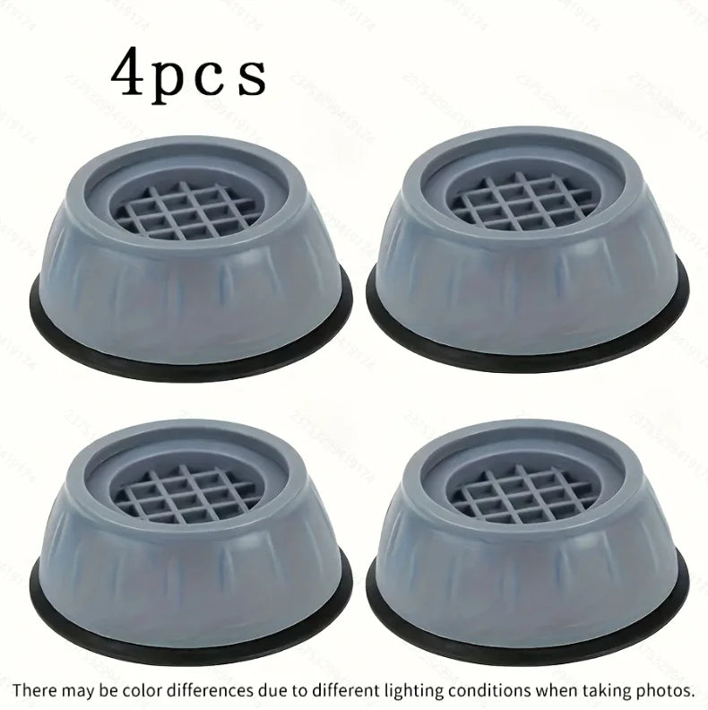 4PCS Anti-Vibration Washing Machine Feet-Suitable for Refrigerators for Anti-Slip Stability,Anti-Slip Base,Sound Dampening Pads