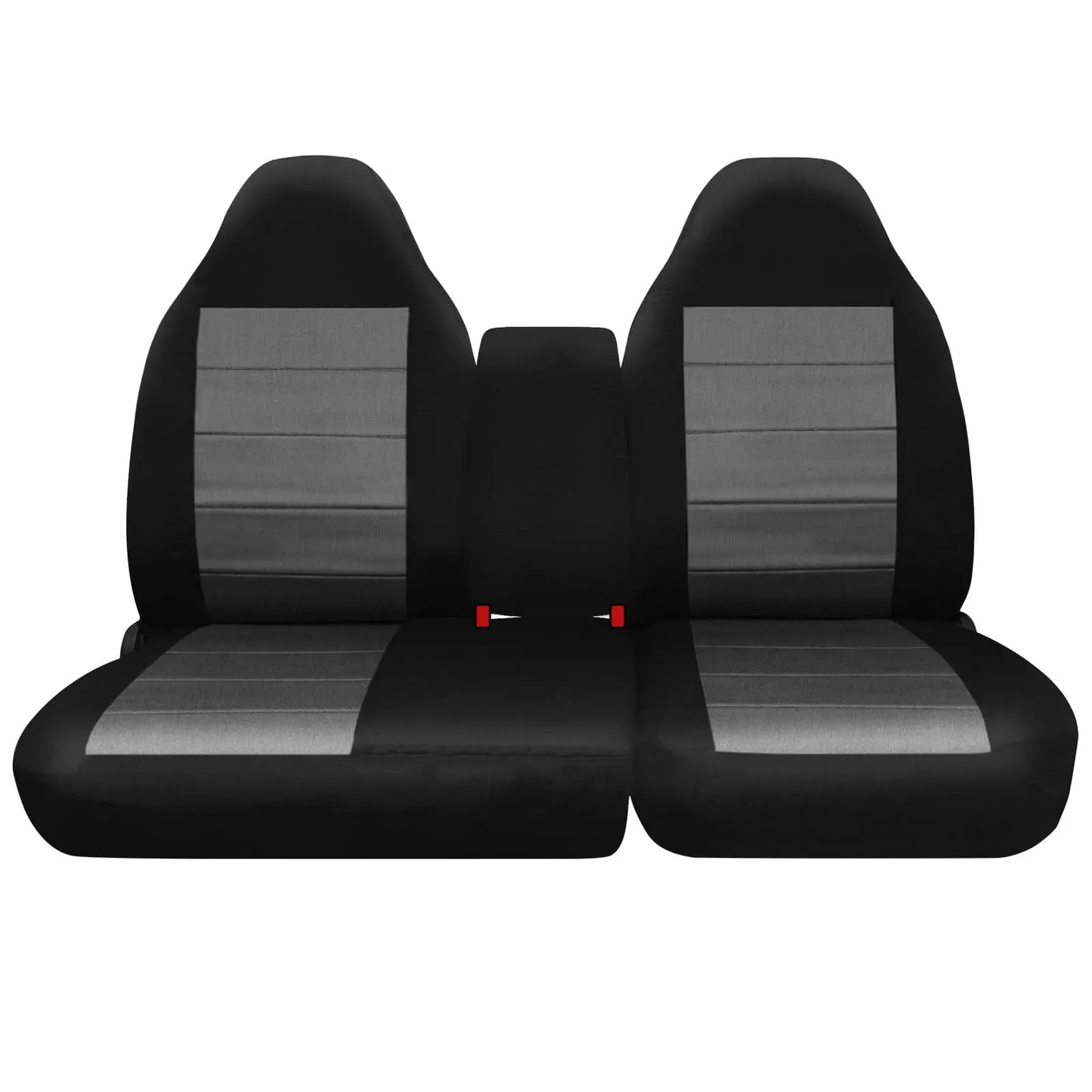 Breathable Air Mesh Seat Covers for Ford F-150 1997-2000, 40/60 Split Bench Opening Console, Soft Foam Lining Composite Fabric
