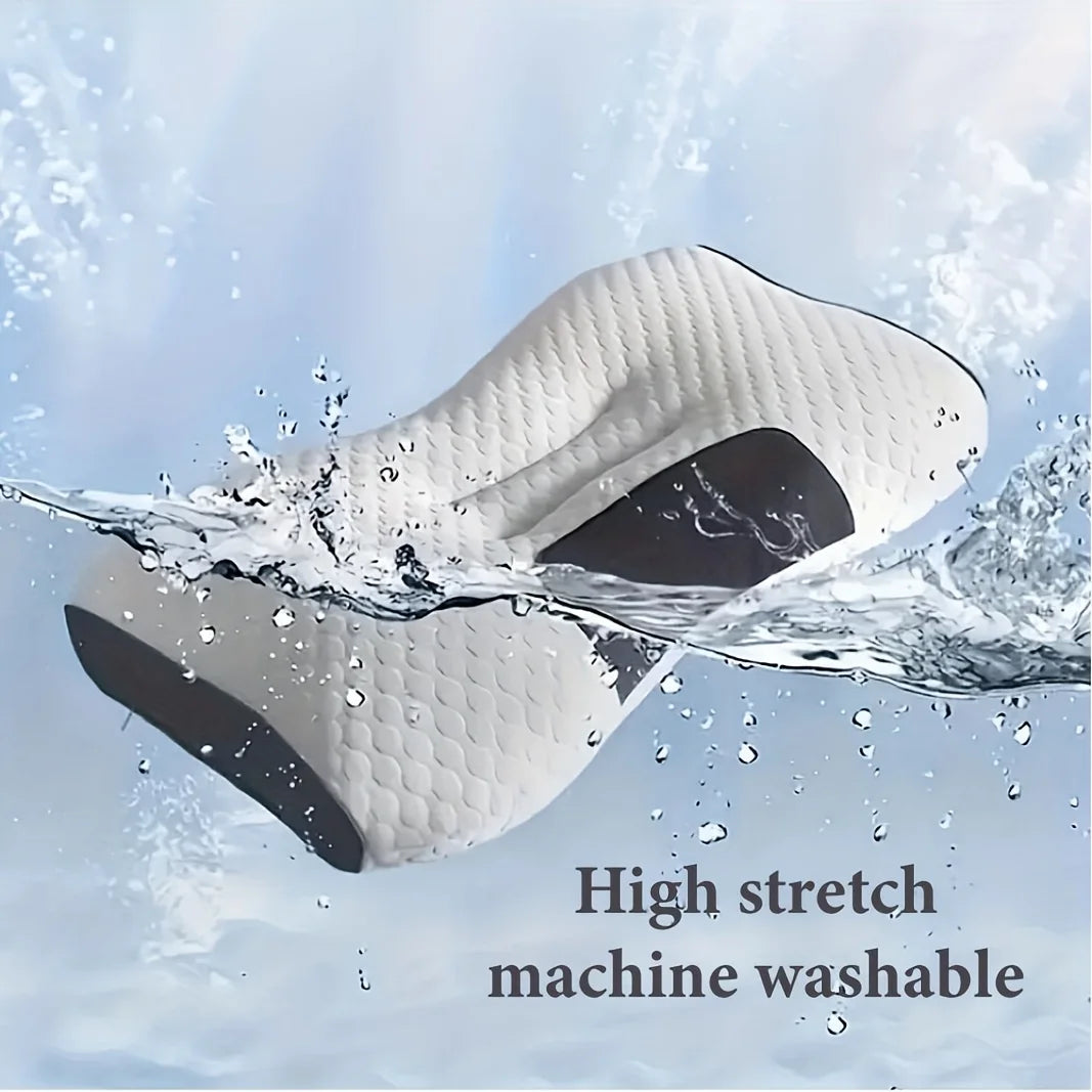 Ergonomic Bamboo Fiber Neck Pillow For Deep Sleep Support