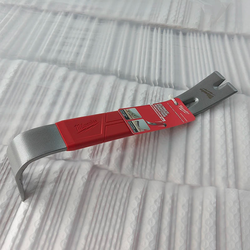 Milwaukee 4932478253 12" Heavy Duty Wrecking Bar ShockShield Anti-Vibration Grip Industrial Grade Pry Bar