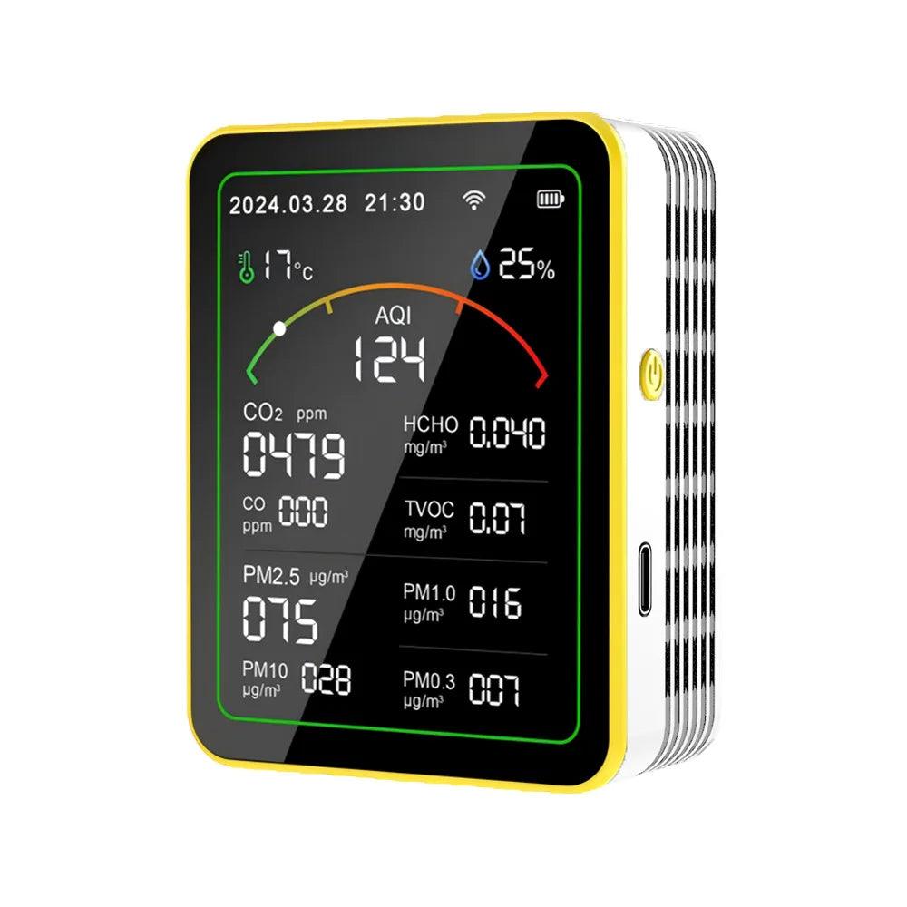 Air Quality Monitor Gas Detector датчик CO2 New Air Detector Carbon Dioxide Agricultural Production Greenhouse Air Tester