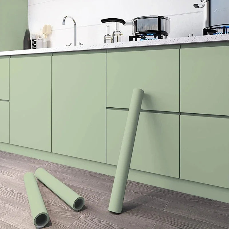 Oil Proof Waterproof Self Adhesive Wallpaper for Kitchen Cabinets