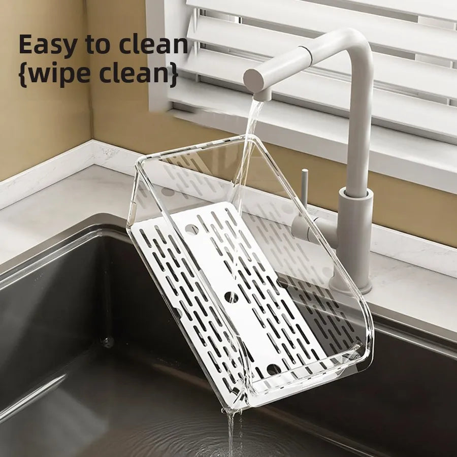 Clear Fridge Organizer, Refrigerator Organizer Bins with Handle, Freezer, Kitchen Cabinet, Pantry Organization, Fridge Organizer