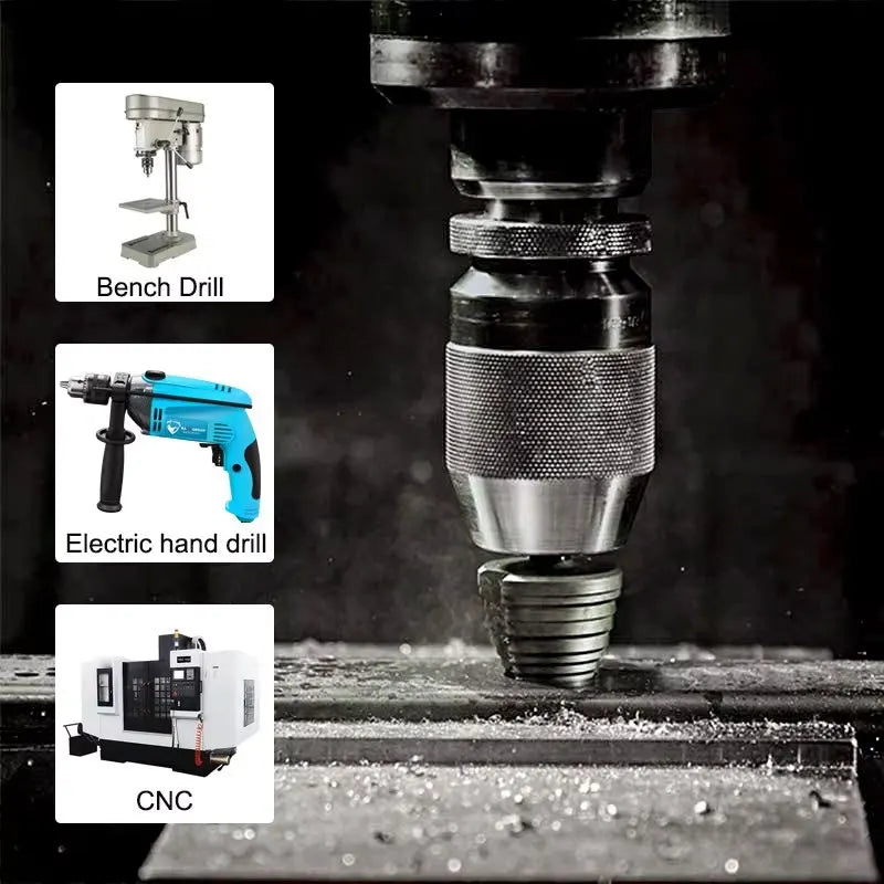 XCAN Step Drill Bit Metal Drill 4-12/20/32mm 6-30mm HSS Cobalt Step Cone Drill Bit Set Wood/Metal Hole Cutter Drilling Tool