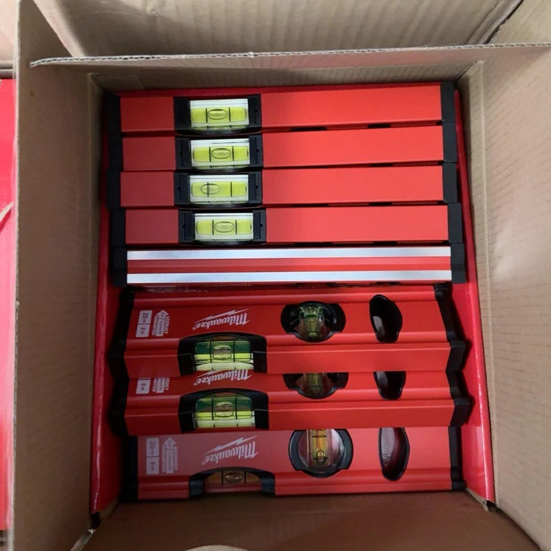Milwaukee Level Series Premium Spirit Levels & Angle Finders High Accuracy Hand Tools for Construction/Plumbing/Woodworking