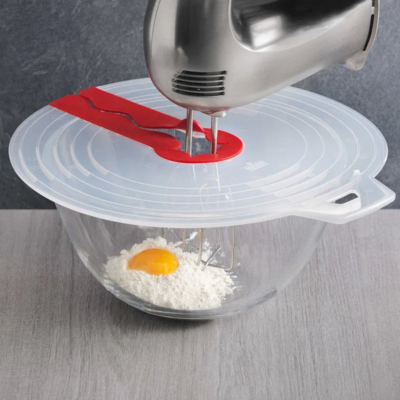 Egg Bowl Splash Guard Screen Cover For Cooking Baking