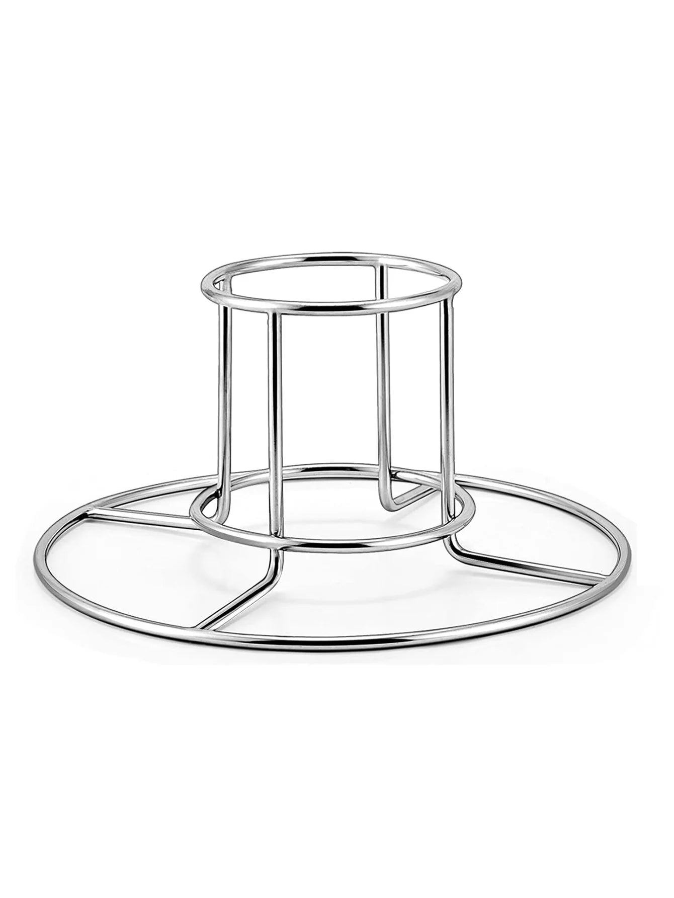 Beer Can Chicken Holder for Grill and Smoker, Premium Grade Stainless Steel Beer Chicken Stand with Handle