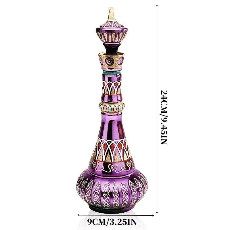 Jeannie Vase - I Dream of Jeannie Decorative Resin Bottle - Round, Artistic, Home Decor Vase - for Jeannie Fans, Home Decor