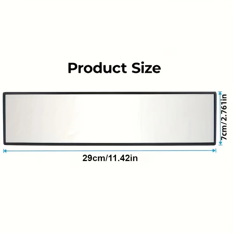 Car Baby Mirrors Interior Rear View Mirror Wide Angle Convex Rearview Mirror Anti Glare Large Vision Panoramic Auxiliary Monito