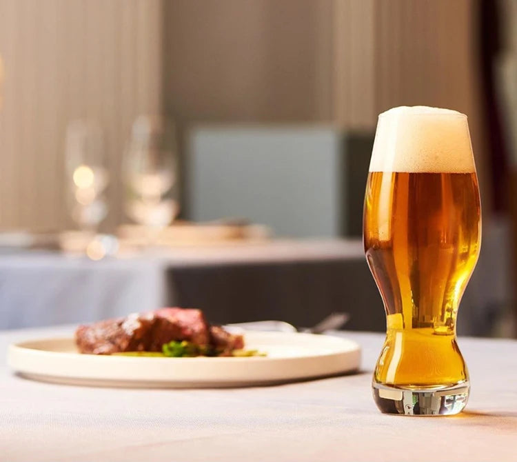 Large Capacity IPA Beer Glass Pub Commercial Pint Cup Craft Beer Mug Creative Personalized Wheat Beer Cup Crystal Glass