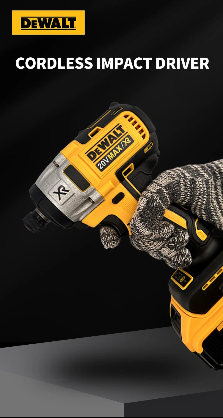 DEWALT DCD887 Wireless Brushless Electric Screwdriver Drill Tool Cordless Power Tool for Removing Screws And Drilling