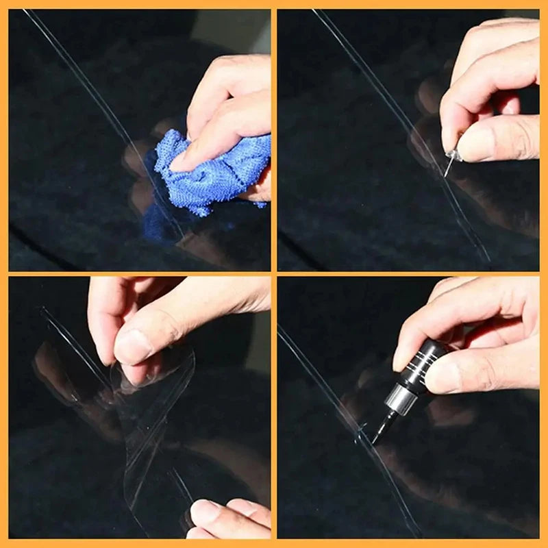Car Glass Repair Windshield Cracks Gone Kit Remove Scratch Automobile Truck Motorcycles Broken Repair Windscreen Crack 2035