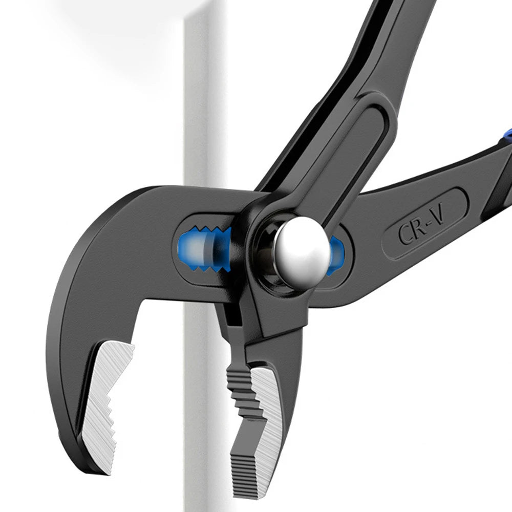 1pc Water pump pliers 7/8//10/12inch adjustable wrench multi-function large opening water pipe pliers household repair tools