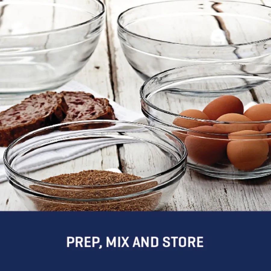 10-Piece  Mixing Bowl Set for Baking and Cooking Includes Nesting Bowls with Lids for Storage and Easy Mixing Perfect for Meal