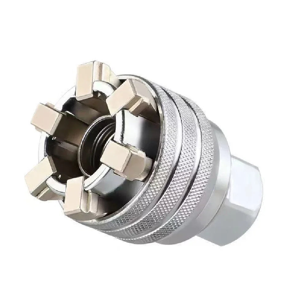 1/2PCS Universal Wrench Sleeve Converter Fits for Standard 3/8-10 To 19mm Super Socket Multifunctional Drive Wrench Tool