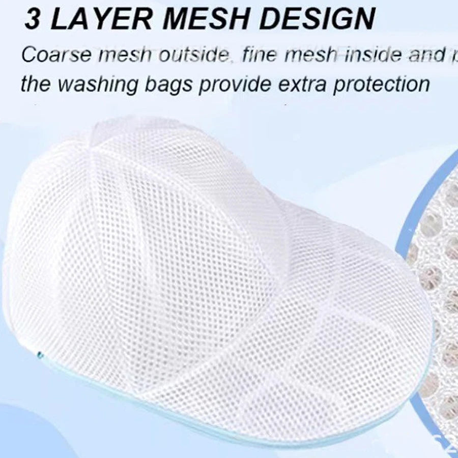 2Pcs/set Hat washing set, baseball duckbill cap, washing and sun drying integrated, non deformed machine wash protective rack