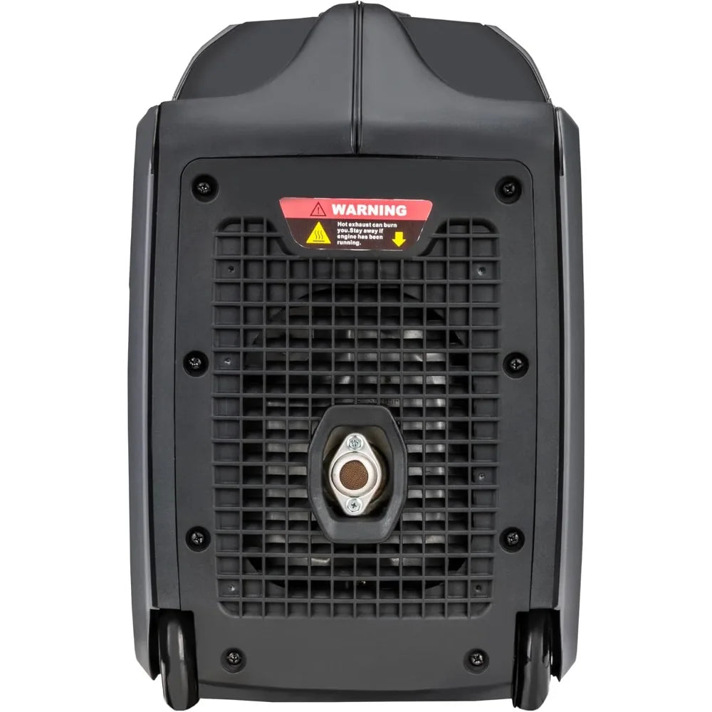 4000W Portable Ultra Quiet Dual Fuel Inverter Generator with Parallel Capability RV Ready Handle Wheels CO Detection